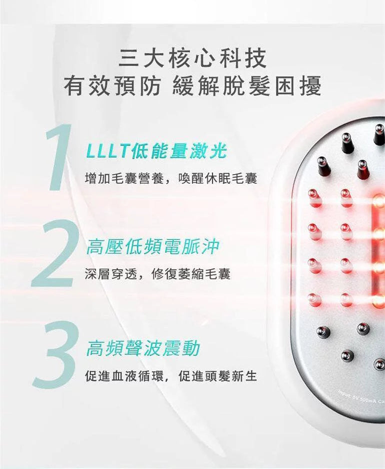 40000分_JUJY LLLT 光電增髮梳