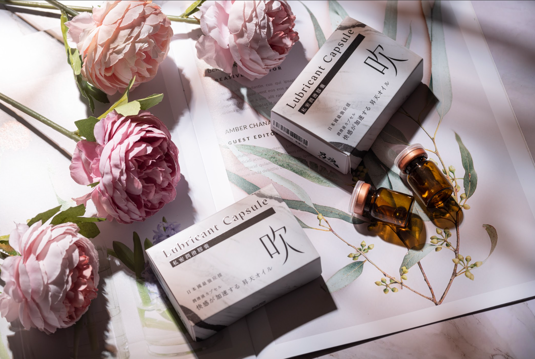 男魂 女用私密潤滑膠囊 - 吹(強烈愉悅)-成人用品