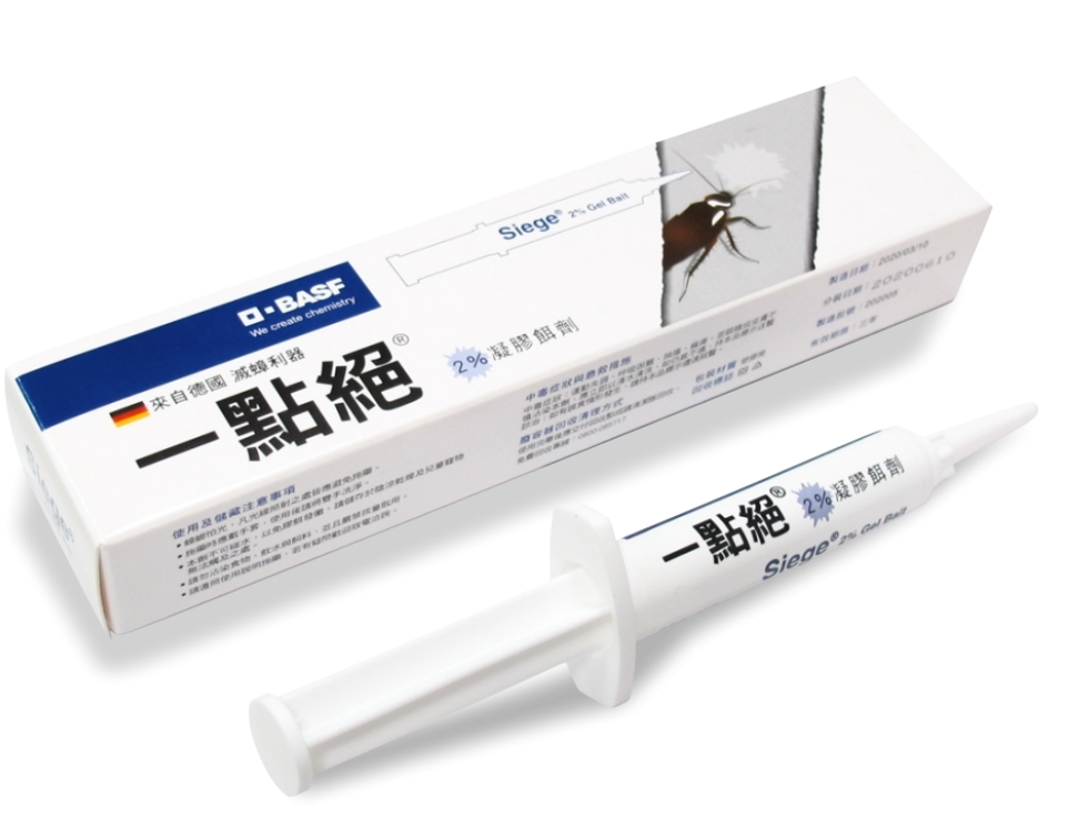 一點絕 2%滅蟑凝膠餌劑 5g