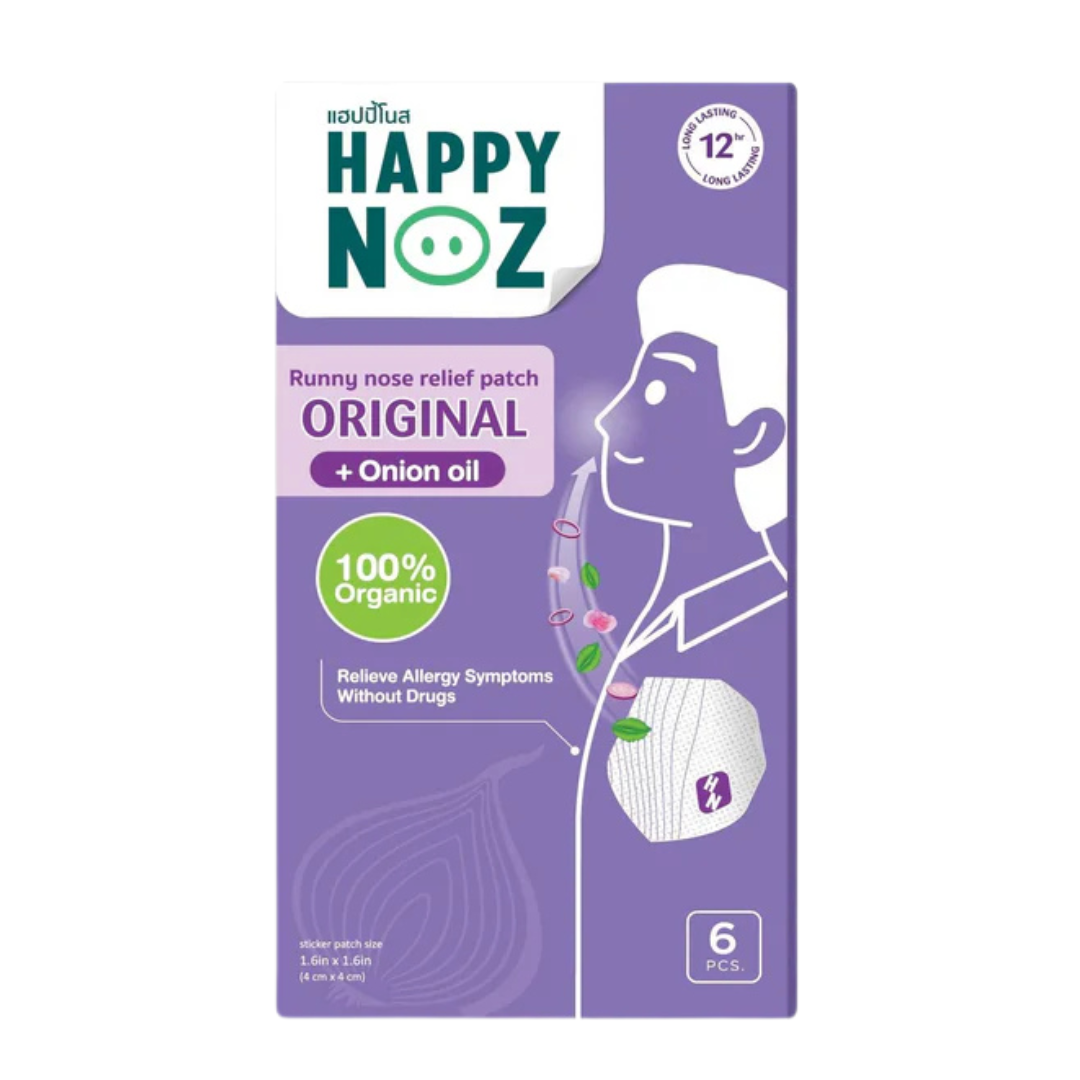 Happy Noz 成人天然有機洋蔥貼-緩解感冒鼻塞
