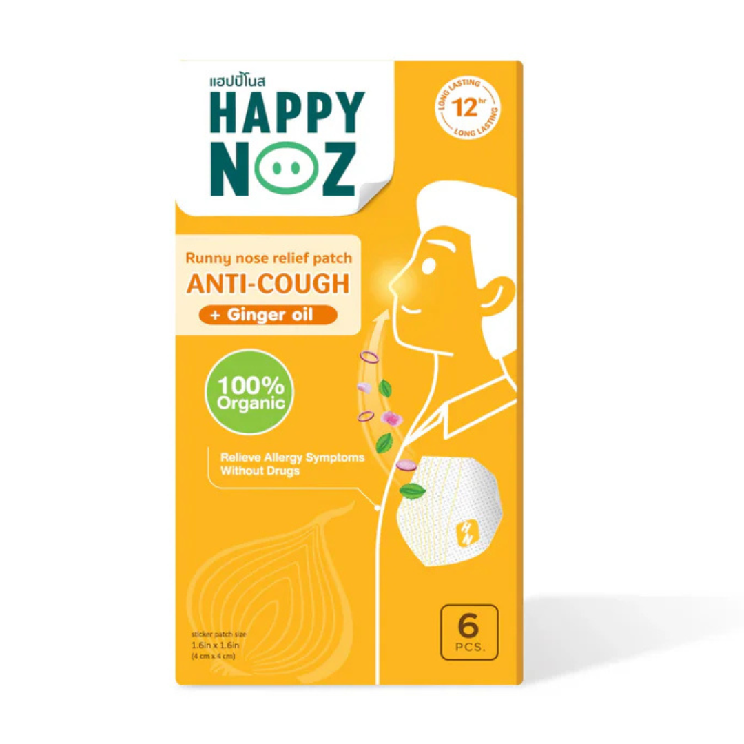 Happy Noz 成人天然有機洋蔥貼-紓緩咳嗽
