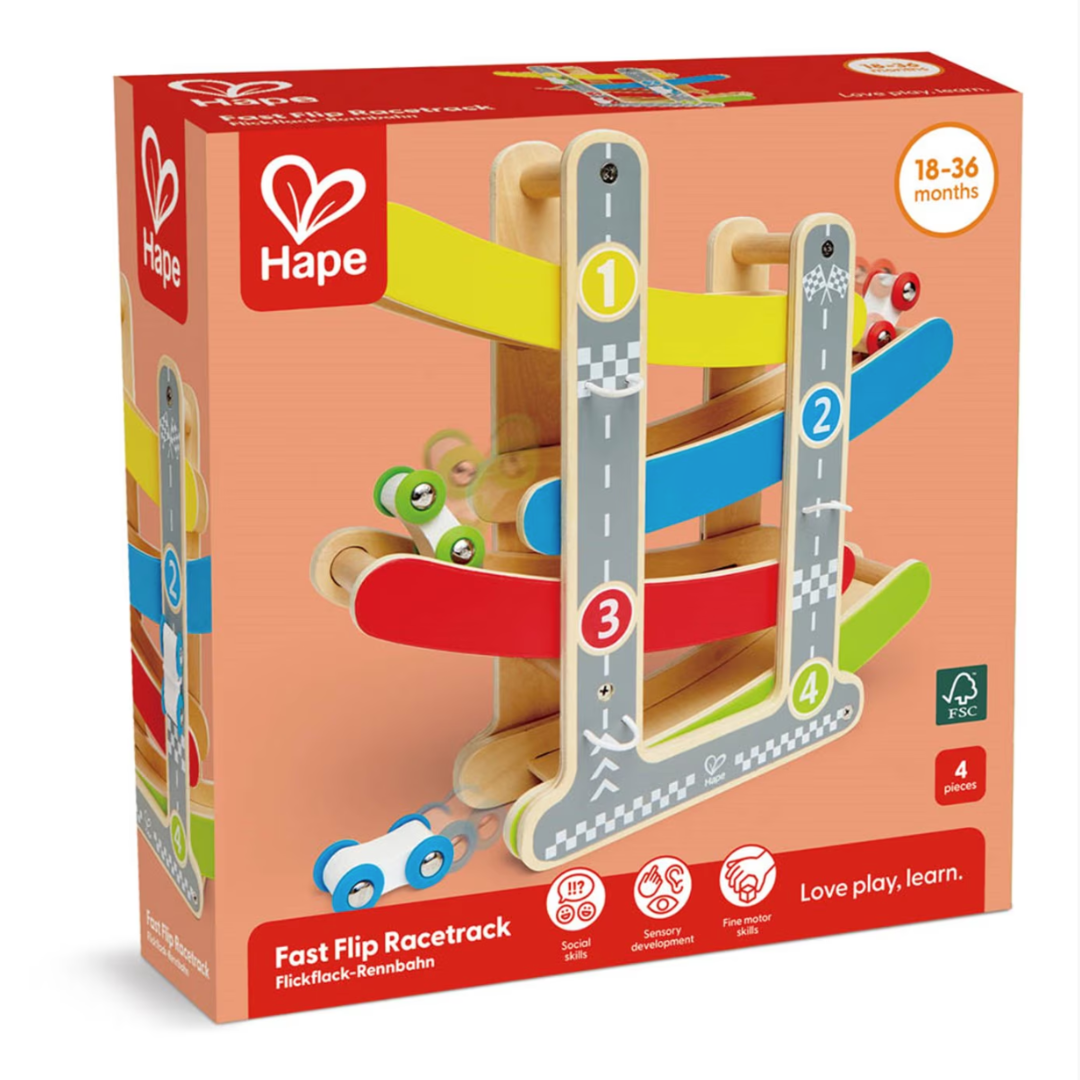 Hape 快速翻轉賽道 Fast Flip Racetrack(18個月以上)