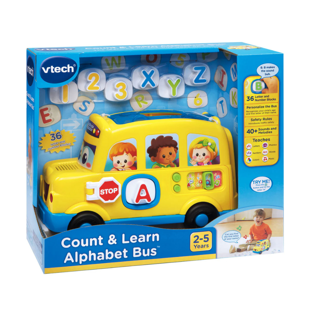 Vtech 互動學習巴士 Count & Learn Alphabet Bus
