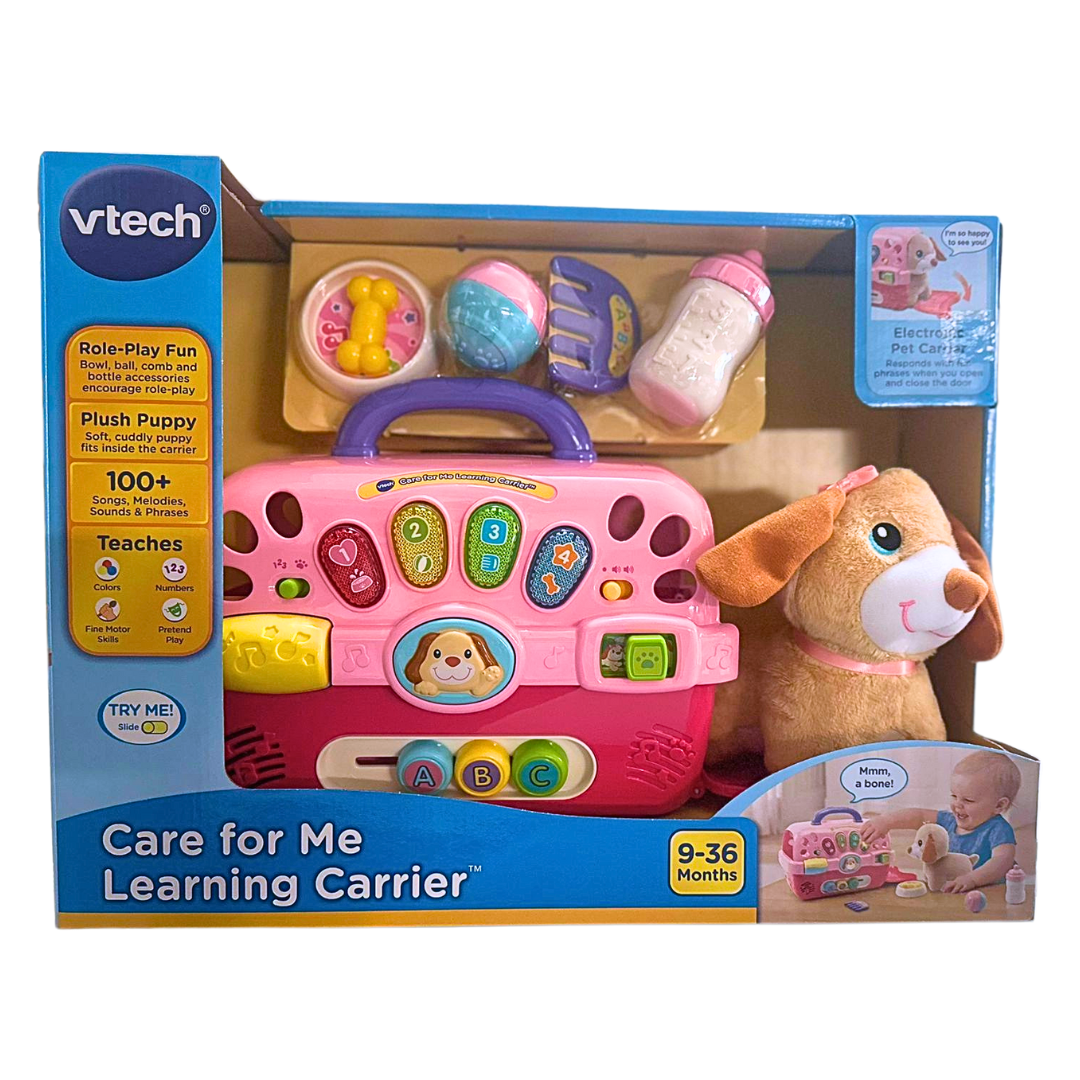 Vtech 小狗寵物箱 Care for Me Learning Carrier(適合9 - 36個月)