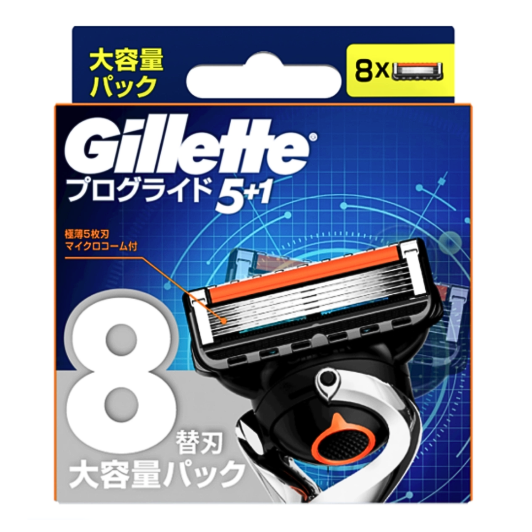 Gillette 吉列 無感 Proglide系列刀片 8 片