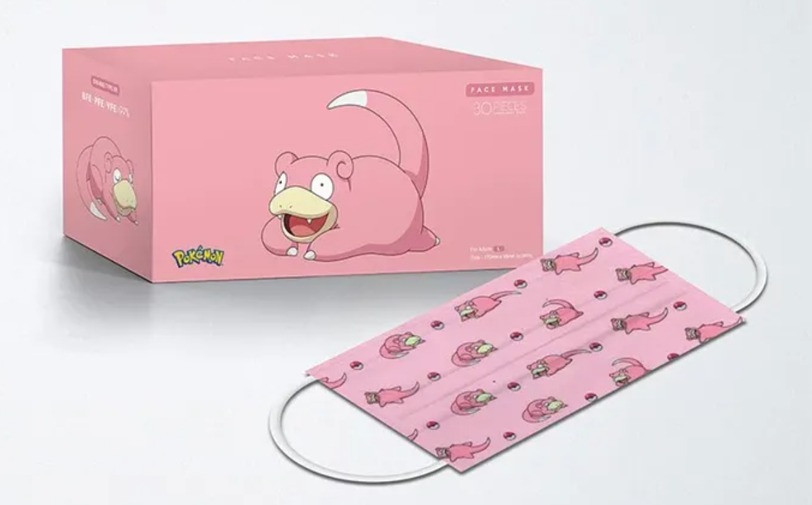 清貨!Pokemon 成人口罩 呆呆獸 30片獨立包