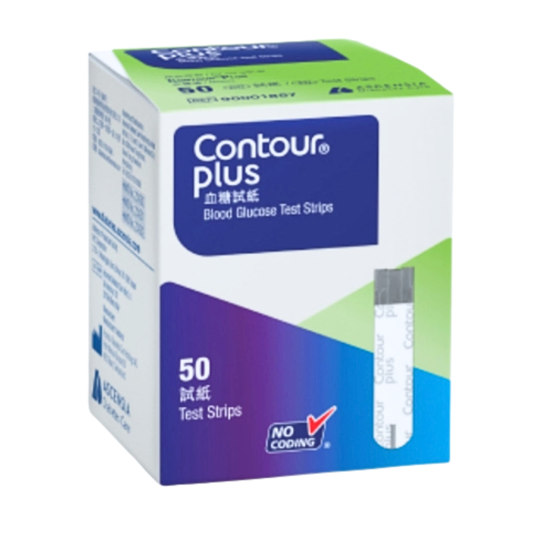 CONTOUR®PLUS 血糖測試紙 50 片