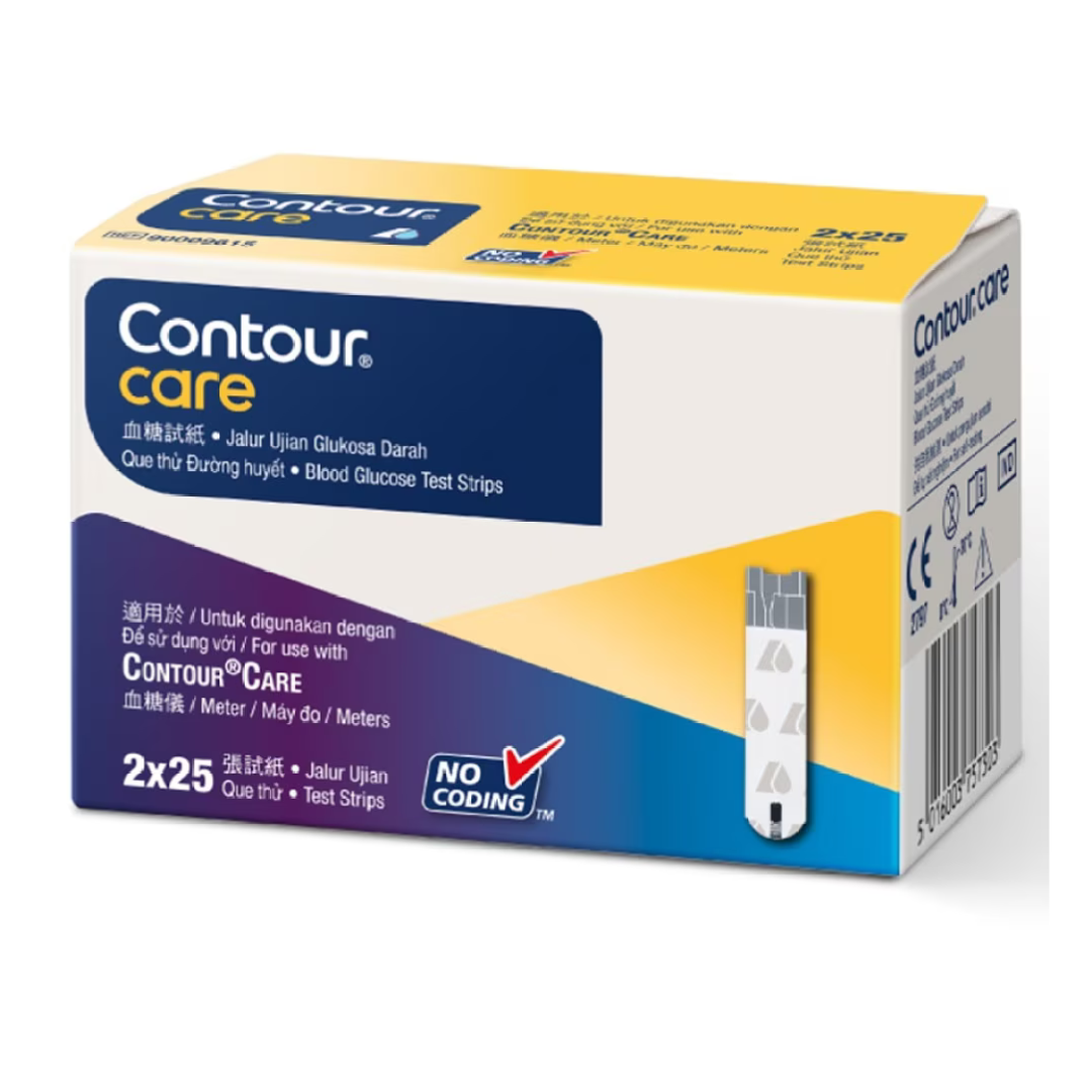 CONTOUR®CARE 血糖測試紙 50片