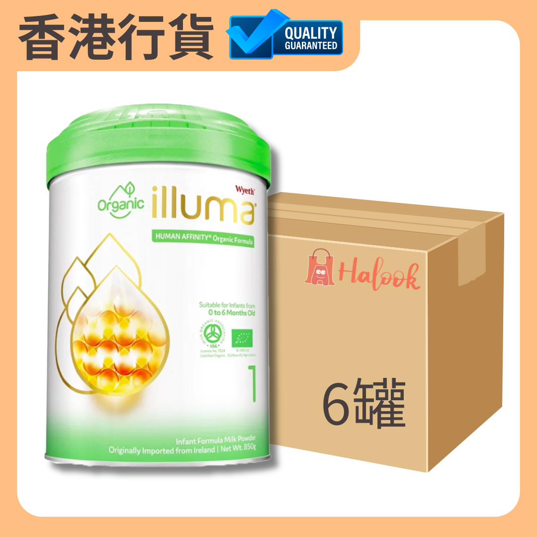 【香港行貨 🇭🇰】Illuma® 1號 有機初生嬰兒配方奶粉 850 g