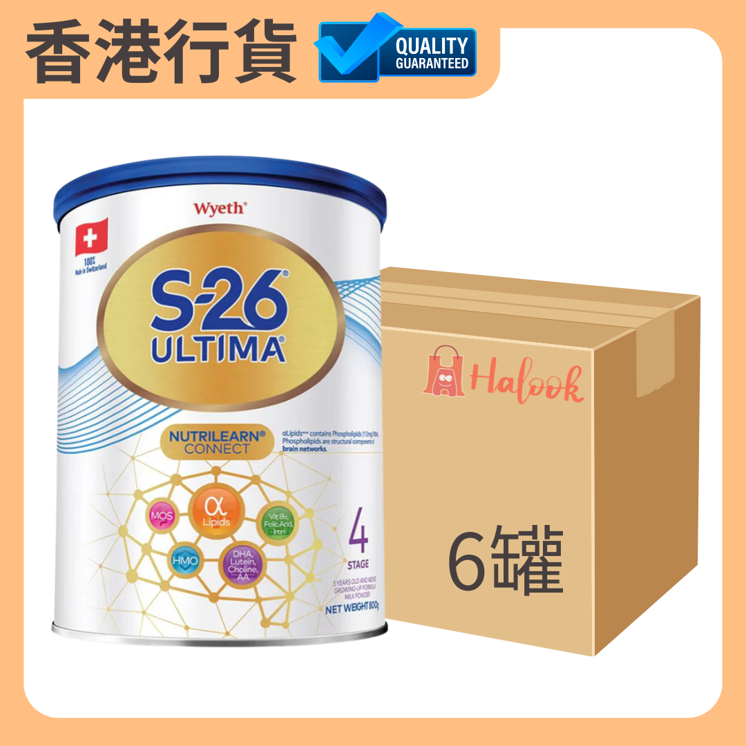 【香港行貨 🇭🇰】Wyeth 惠氏 S-26® ULTIMA® 4 號 800 g