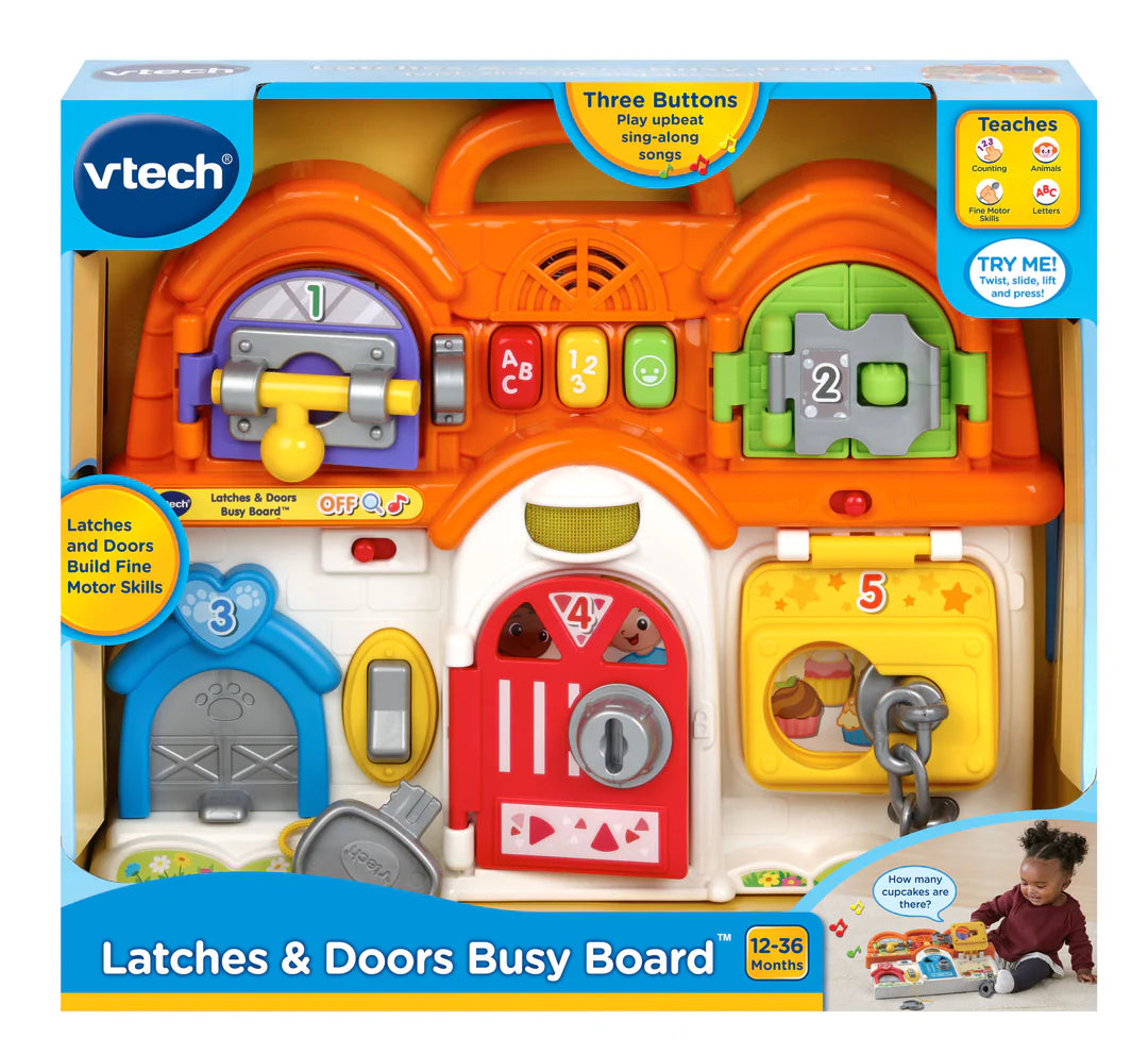 Vtech 益智學習門 Latches & Doors Busy Board™(1-3歲)