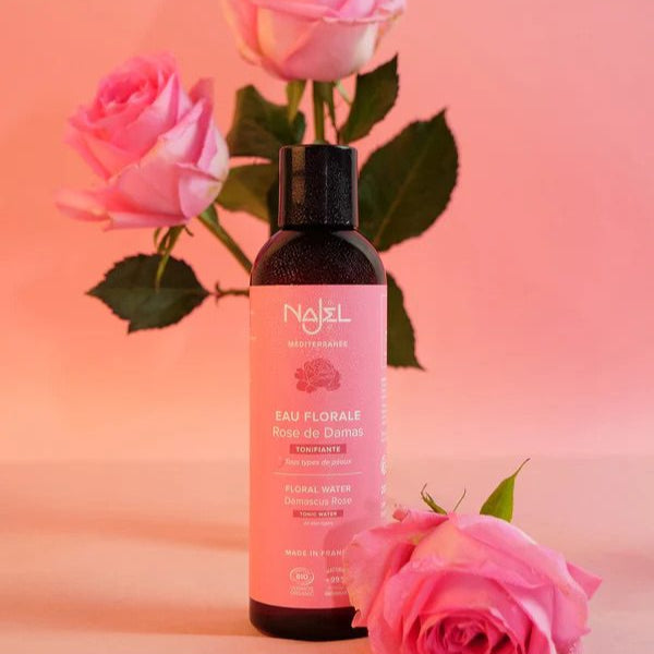 法國 NAJEL 有機大馬士革玫瑰花水 200ml