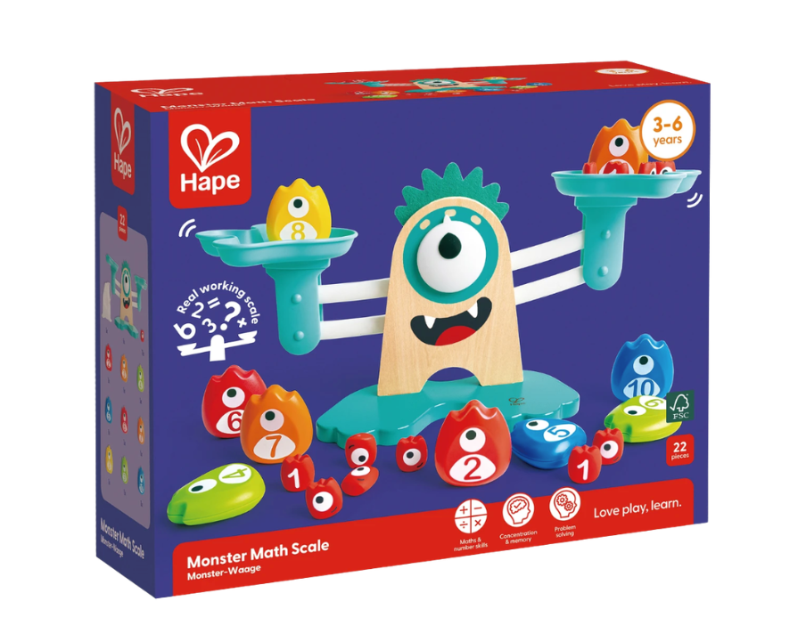Hape 怪獸數學天秤 Monster Math Scale