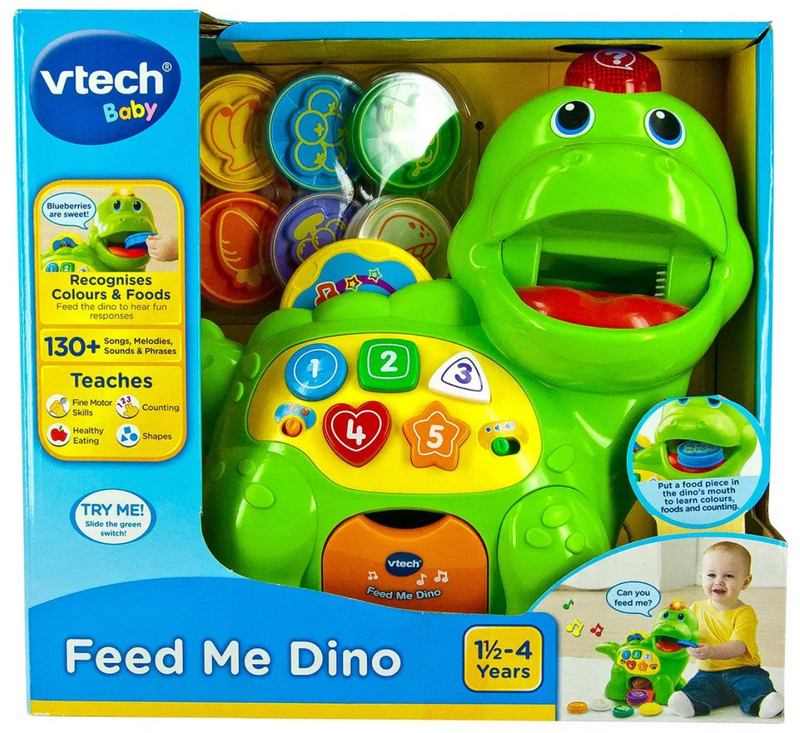 Vtech  Feed Me Dino 閃光數字貪吃龍