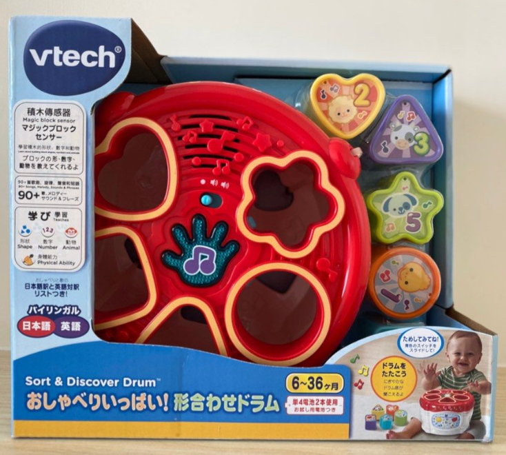 VTech Sort and Discover Drum 配對音樂鼓