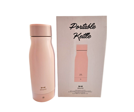 【換購價$380】BRUNO 便攜加熱保溫瓶 - 粉紅色 BZK-A02-PK