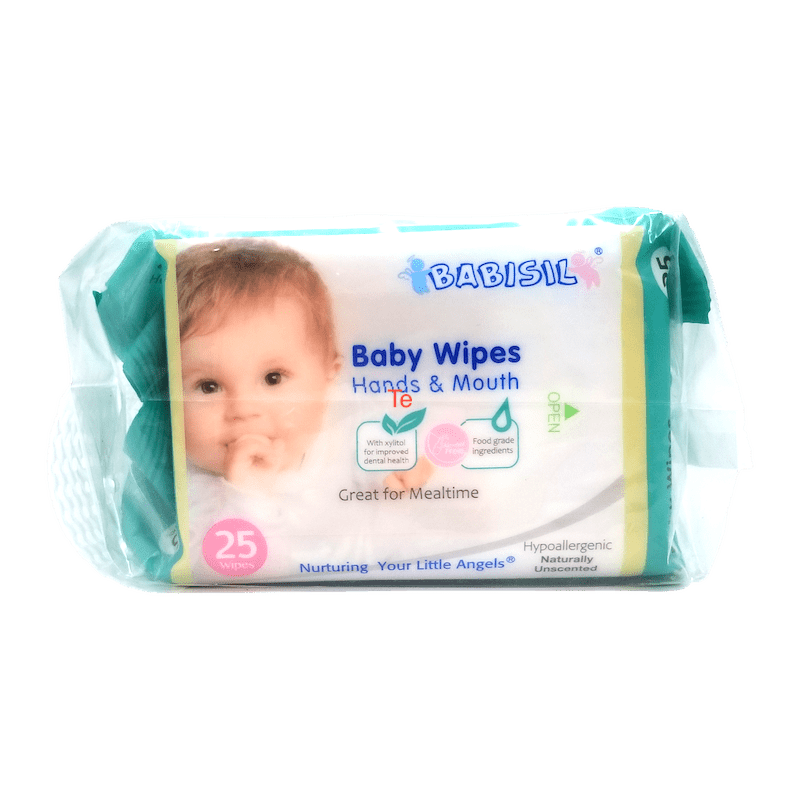 Babisil 嬰兒濕巾 25 片 x 4