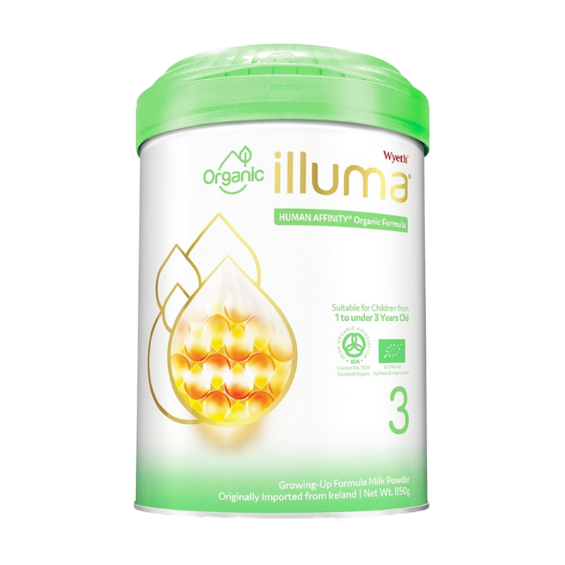 【香港行貨 🇭🇰】Illuma® 3號 有機幼兒成長配方奶粉 850 g
