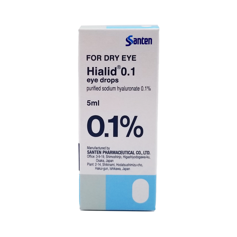 Santen Hialid® 0.1 eye drops 5 ml