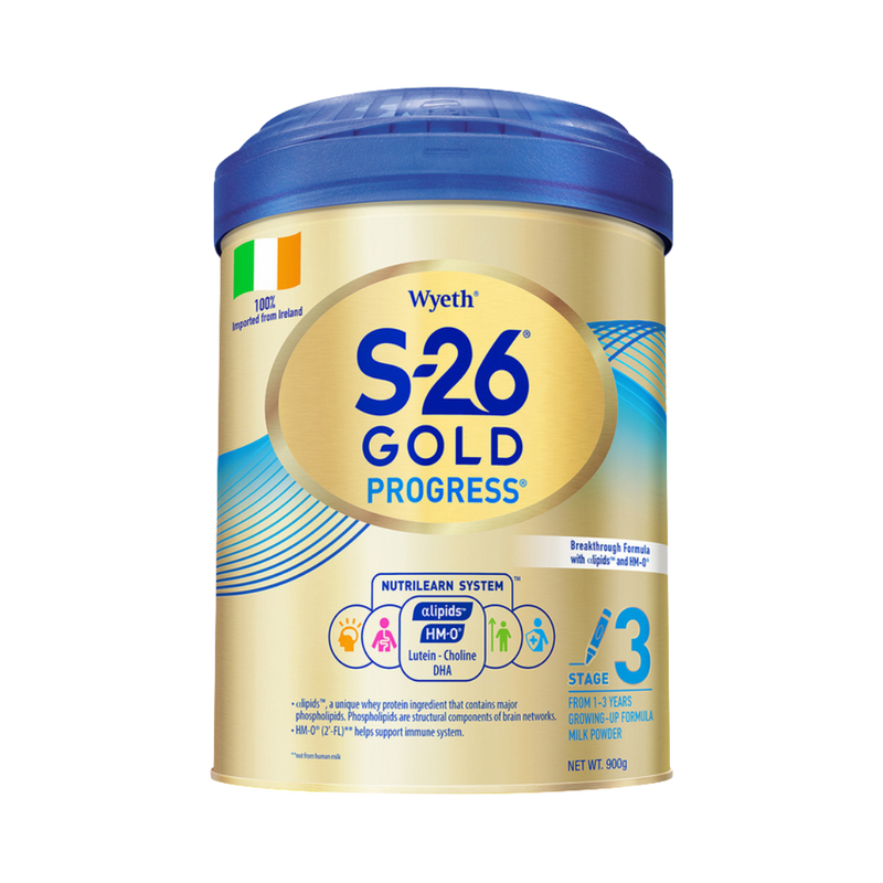 【香港行貨 🇭🇰】Wyeth 惠氏 S-26® GOLD 3 號 900 g