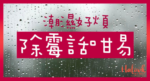 【潮濕好煩啊】除霉小知識！！！