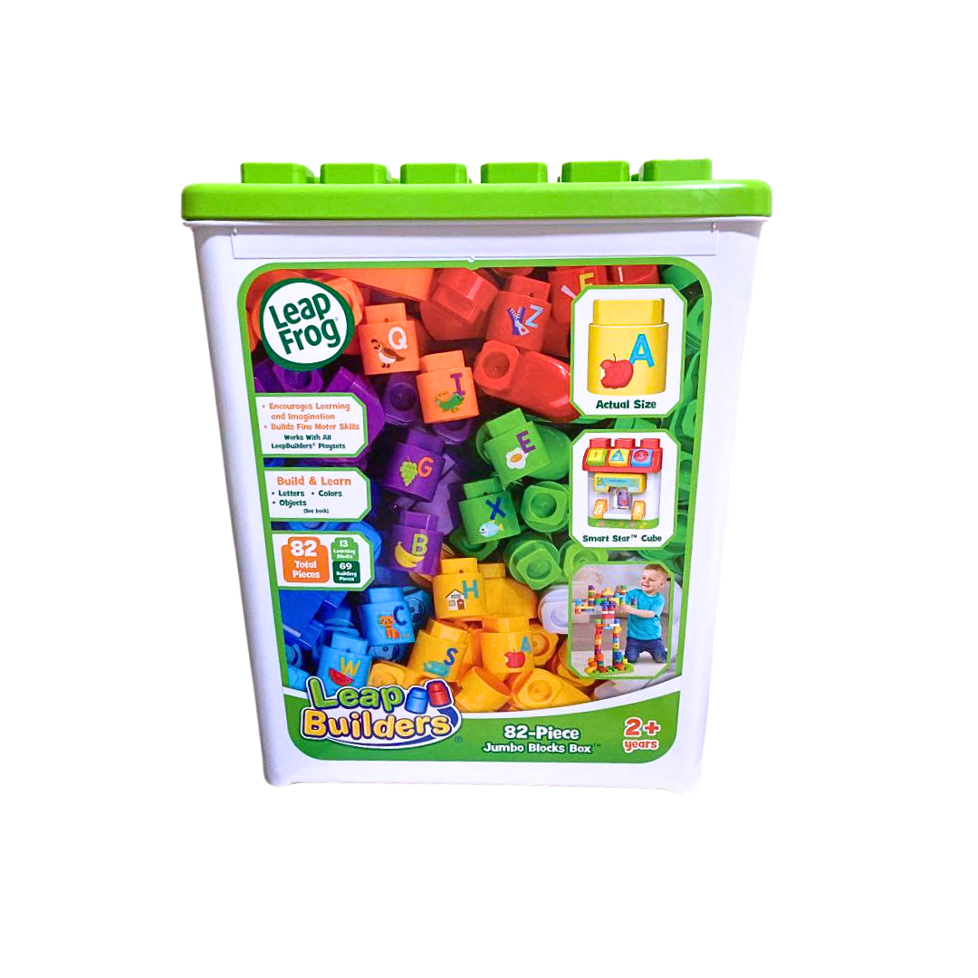 LeapFrog LeapBuilders 82 件珍寶積木盒