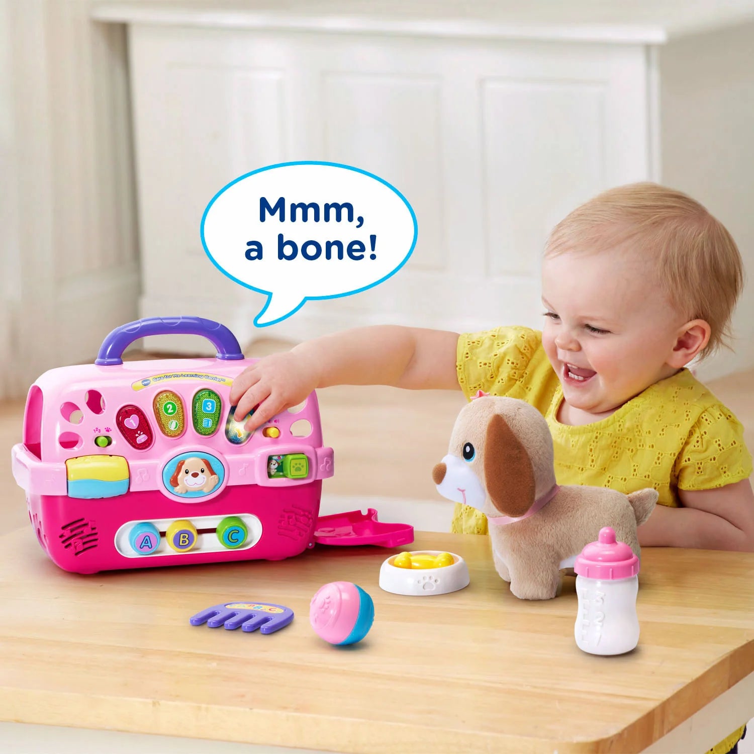 Vtech 小狗寵物箱 Care for Me Learning Carrier(適合9 - 36個月)
