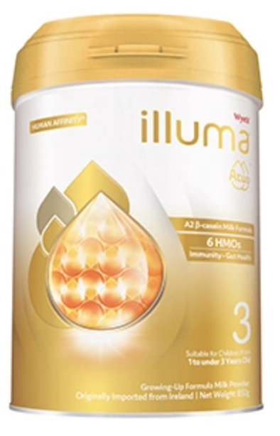 【香港行貨 🇭🇰】Illuma® Atwo 3號 適合1至3歲的幼兒配方奶粉 850 g