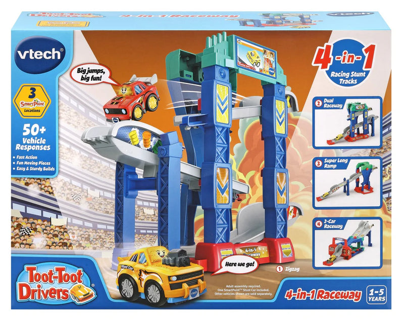 Vtech Toot-Toot Drivers 4-in-1 Raceway 四合一軌道賽車場