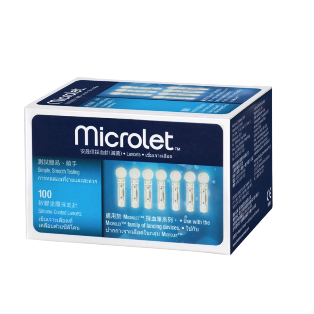 Microlet 安晟信 採血針 滅菌 100 針