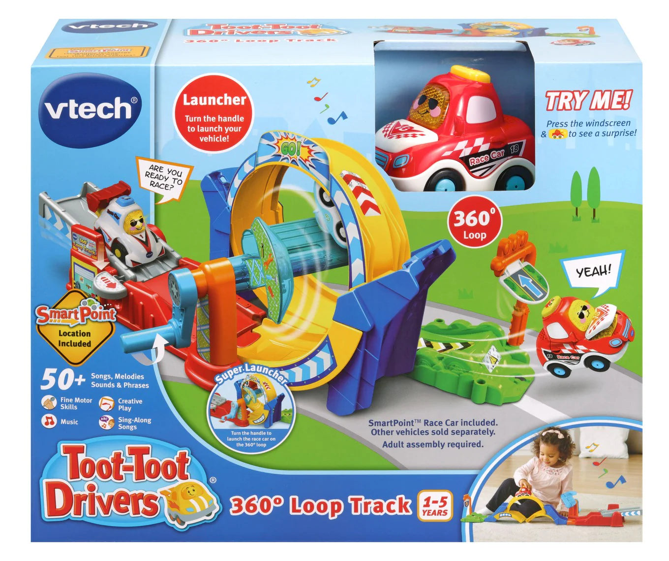 Vtech 360° 環形軌道 Toot-Toot Drivers 360° Loop Track