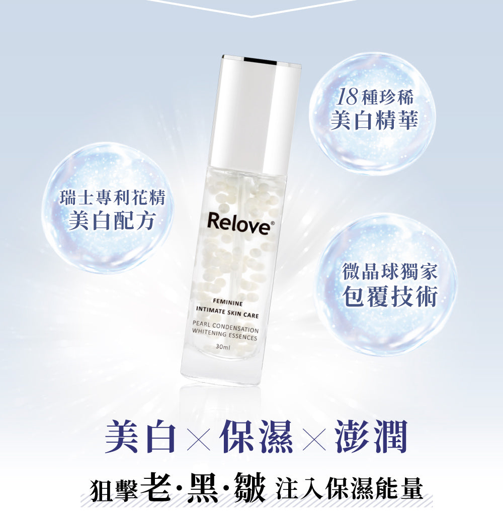 Relove 28天私密美白賦活晶球凝露 30ml