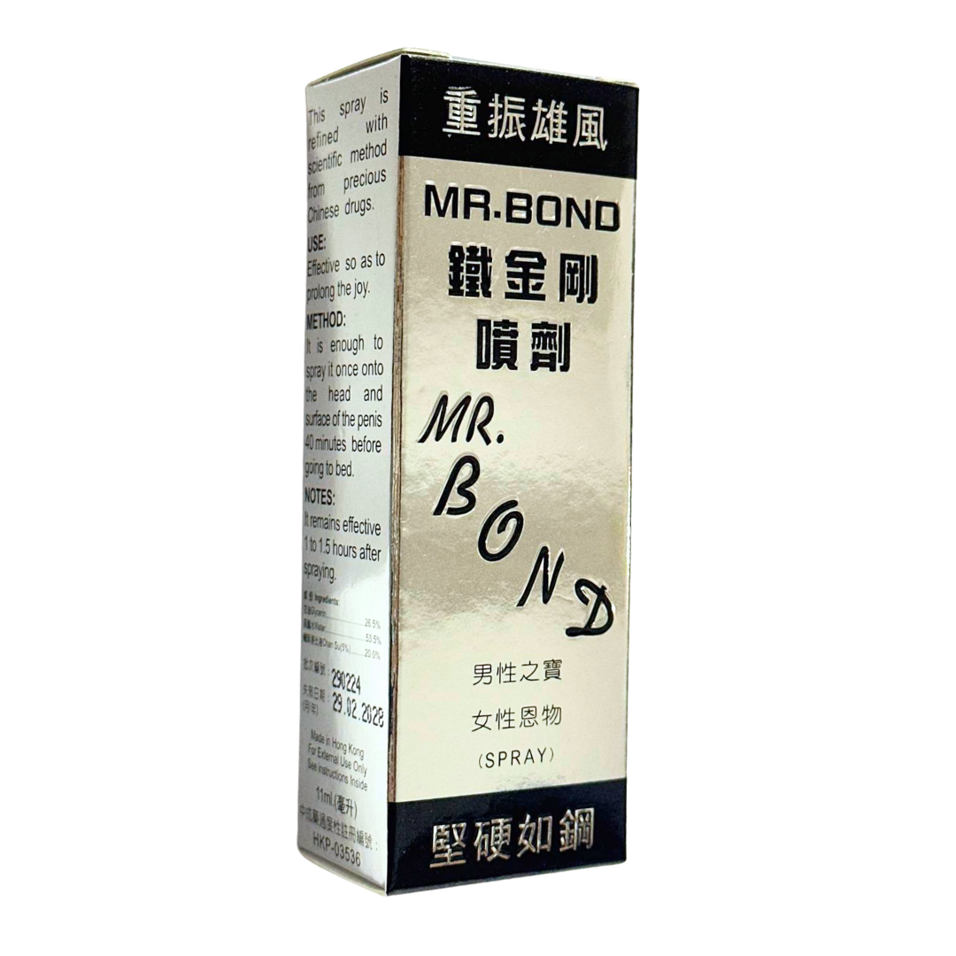 MR.BOND 鐵金剛噴劑 11ml -男士成人用品