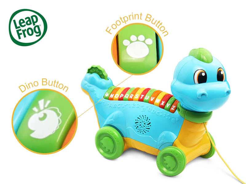 LeapFrog Lettersaurus 拉動玩具字母龍