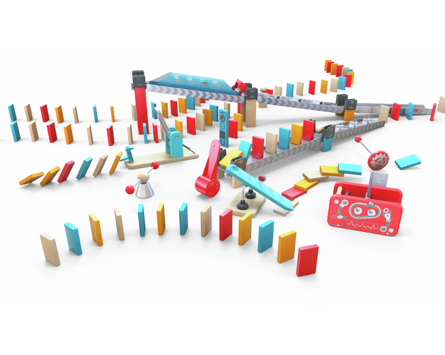 Hape 錘子骨牌 Mighty Hammer Domino