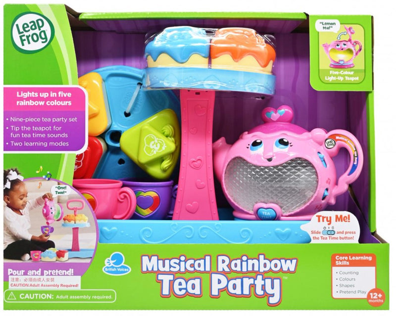 LeapFrog 音樂下午茶派對 Musical Rainbow Tea Party 兒童玩具清貨🎉