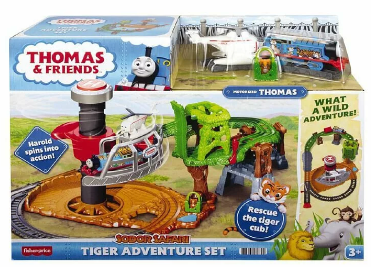 Price & Fisher Thomas & Friends™ Sodor Safari™ 老虎冒險組