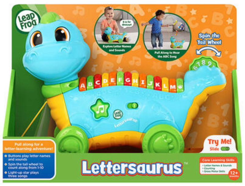 LeapFrog 拉動字母龍 Lettersaurus