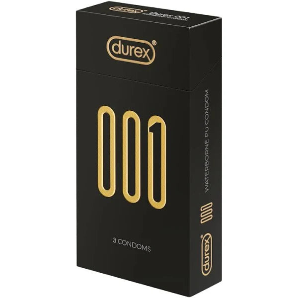 Durex 杜蕾斯 001衛生套 3片