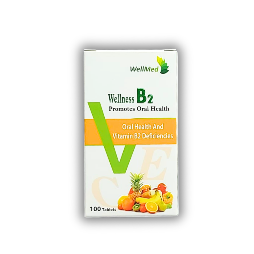 Wellness 維他命B2 100粒