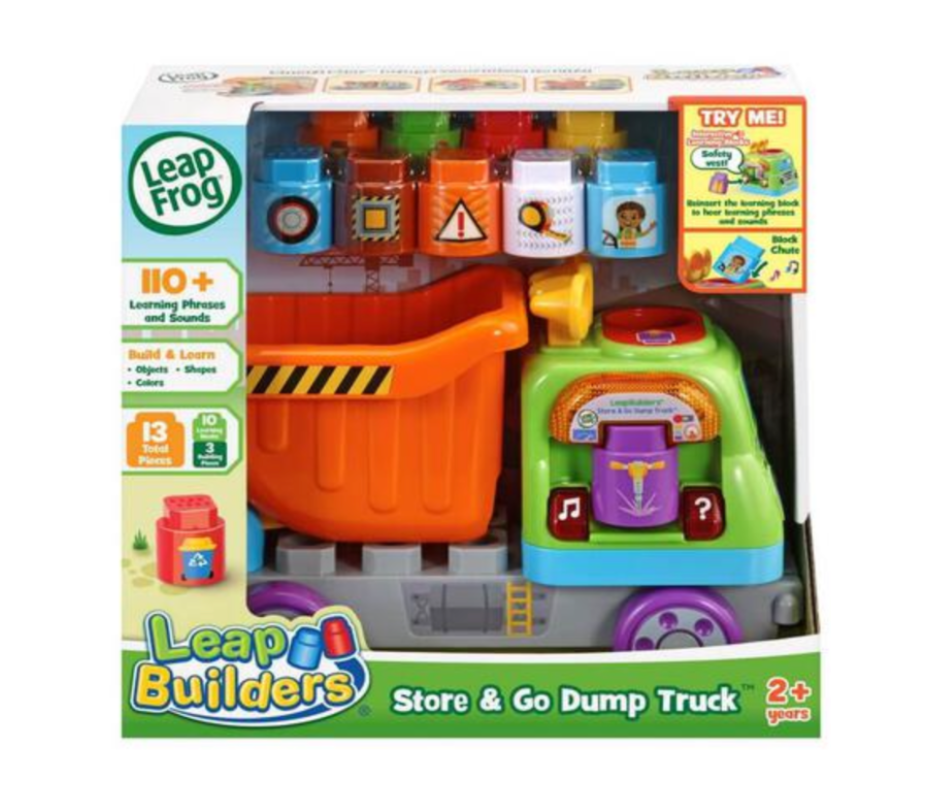 Leapfrog 小小建築師砂石車 leap builders store & go dump truck