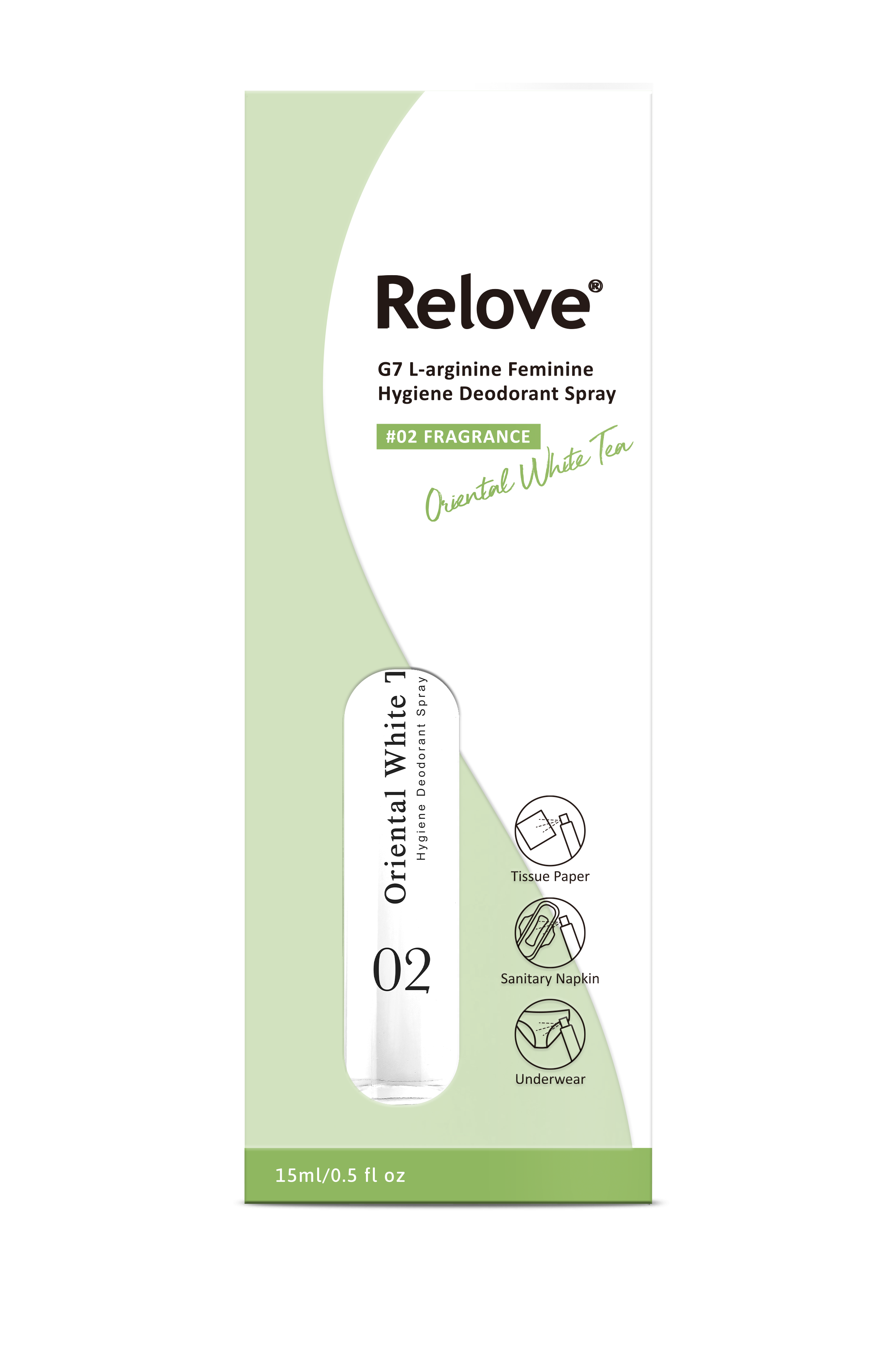 Relove G7私密護理抑菌淨味噴霧 15ml