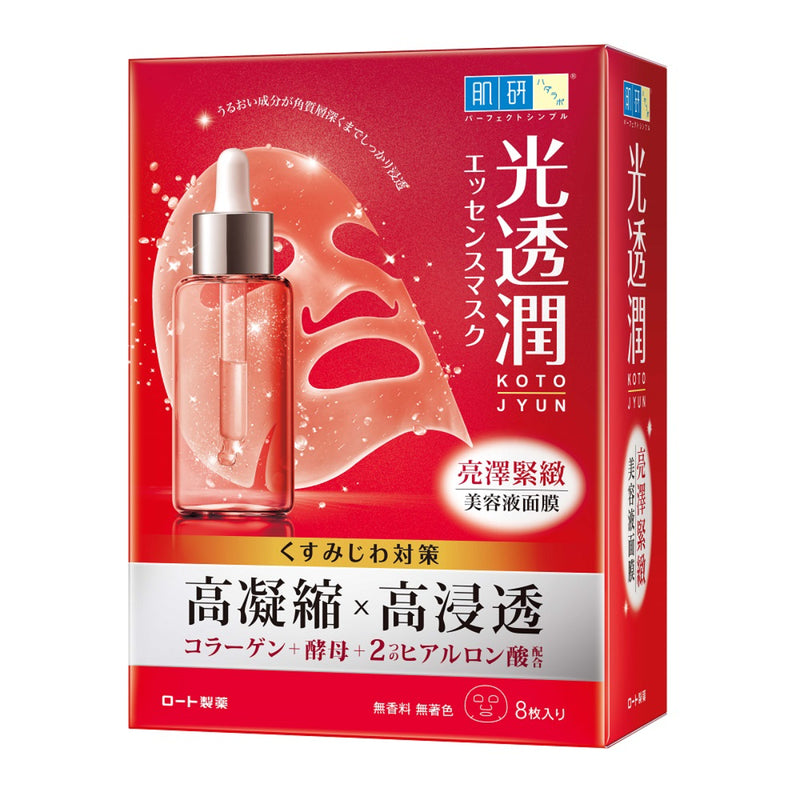 Hada Labo 肌研 光透潤亮澤緊緻面膜 8片