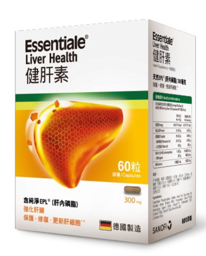 Essentiale 健肝素 60粒