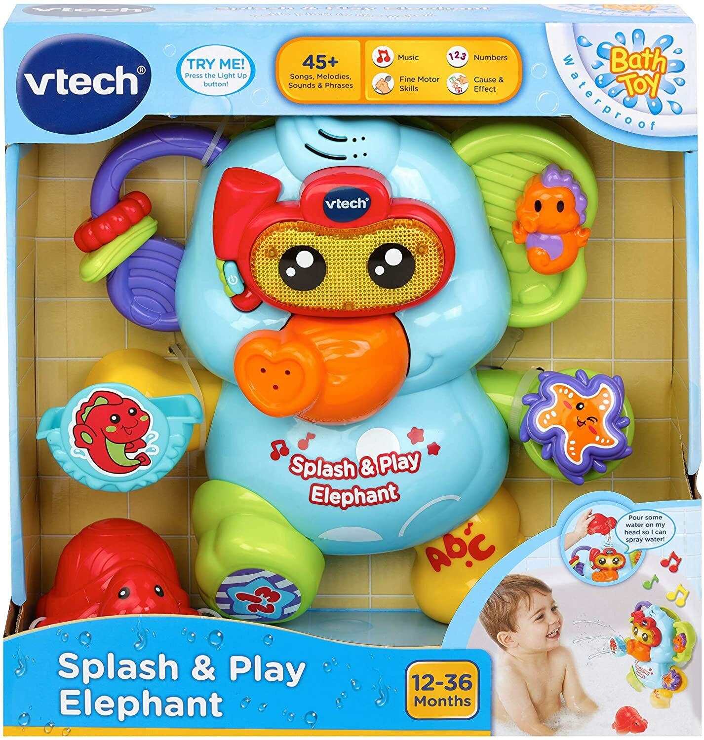 Vtech 嬉水小象淋浴玩具 Splash & Play Elephant