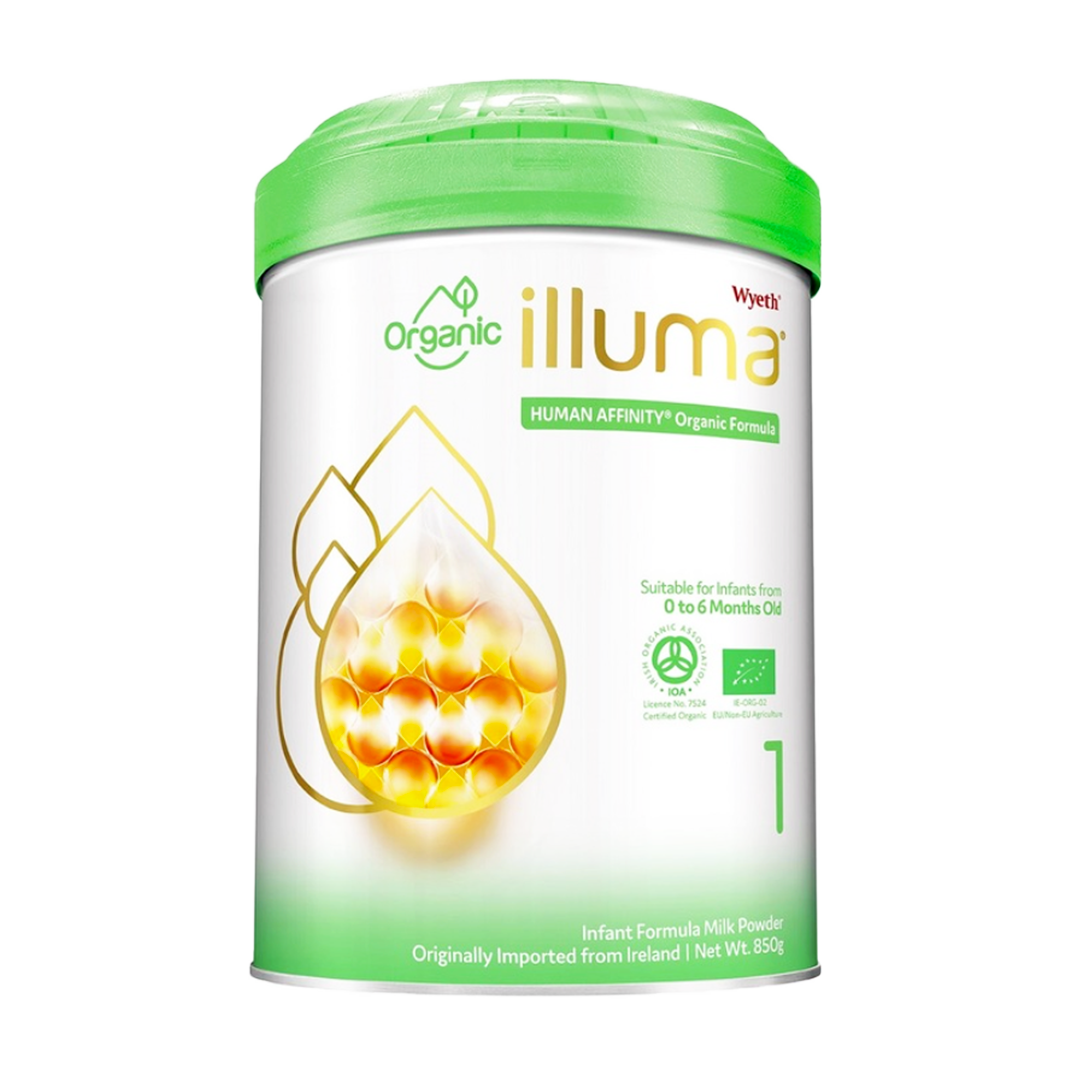 【香港行貨 🇭🇰】Illuma® 1號 有機初生嬰兒配方奶粉 850 g