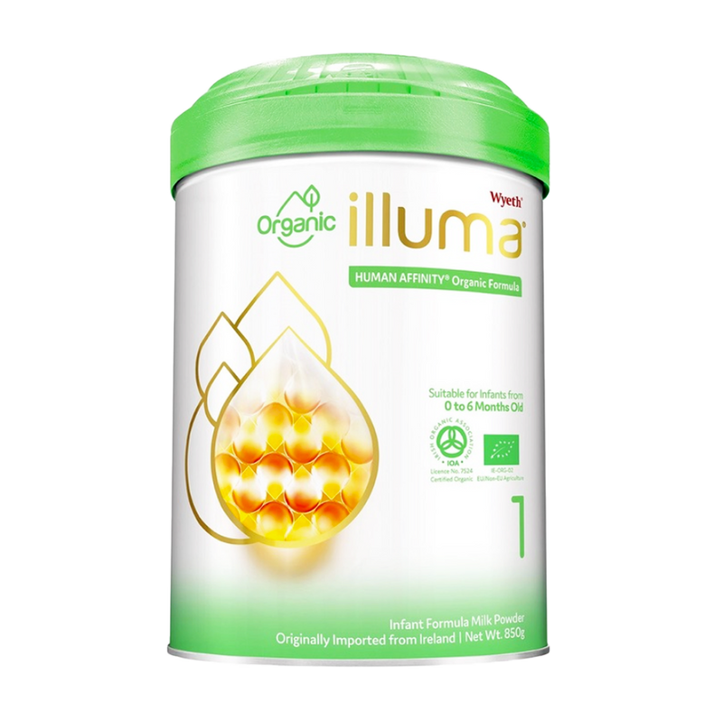 【香港行貨 🇭🇰】Illuma® 1號 有機初生嬰兒配方奶粉 850 g