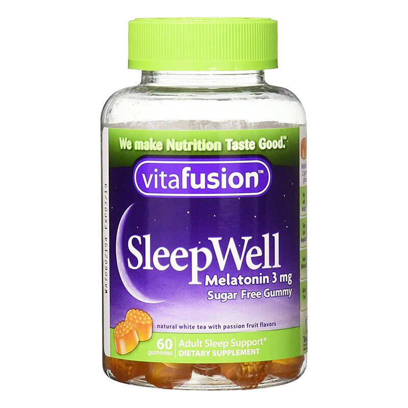 Vitafusion Sleep Well 褪黑素改善睡眠軟糖 60 粒