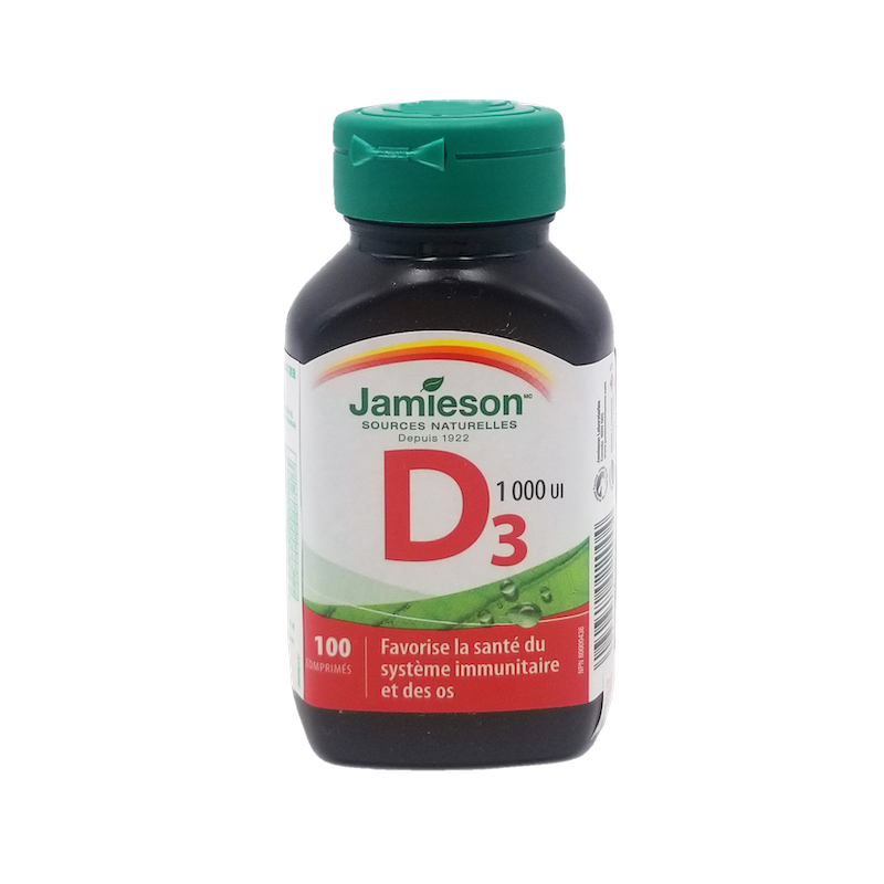 Jamieson Vitamin D3 1000 IU 100 片