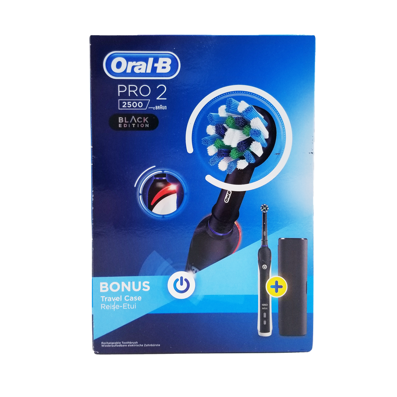 Oral B Pro 2500 充電電動牙刷 黑色